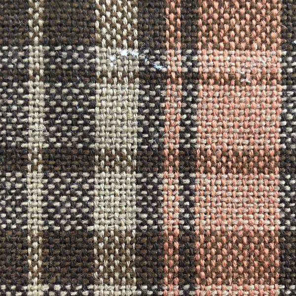 Fabric Check Madras brown